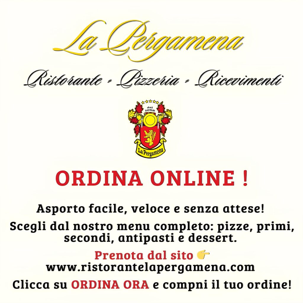 Ordina ora al Ristorante La Pergamena