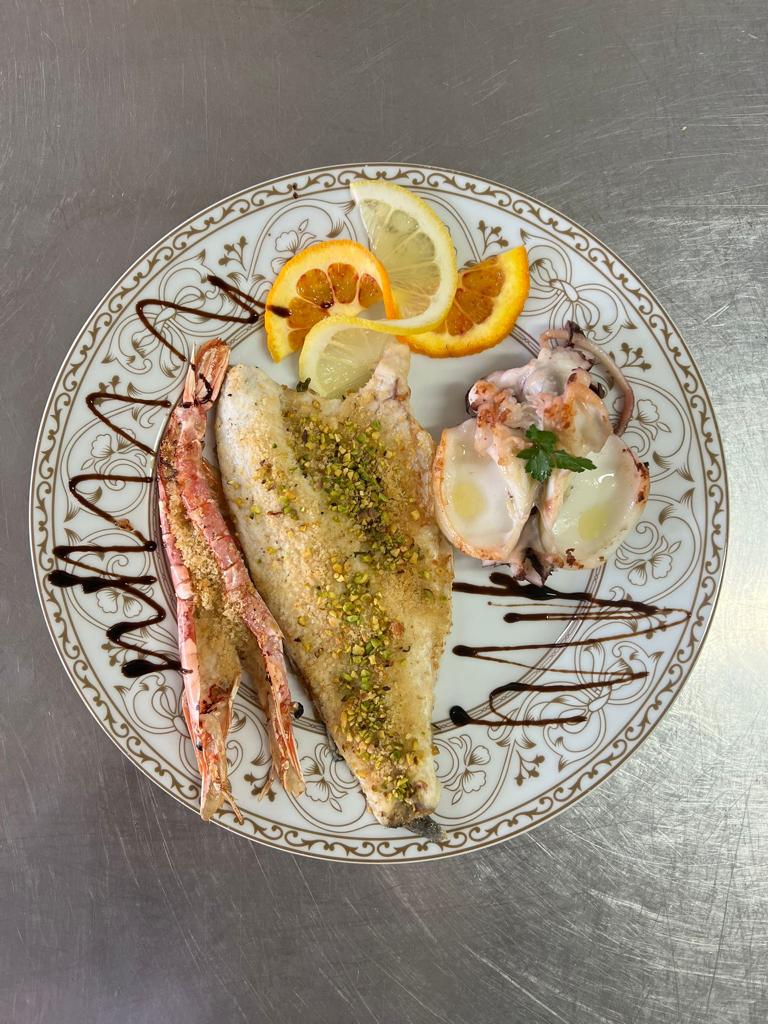Secondo piatto del Ristorante La Pergamena